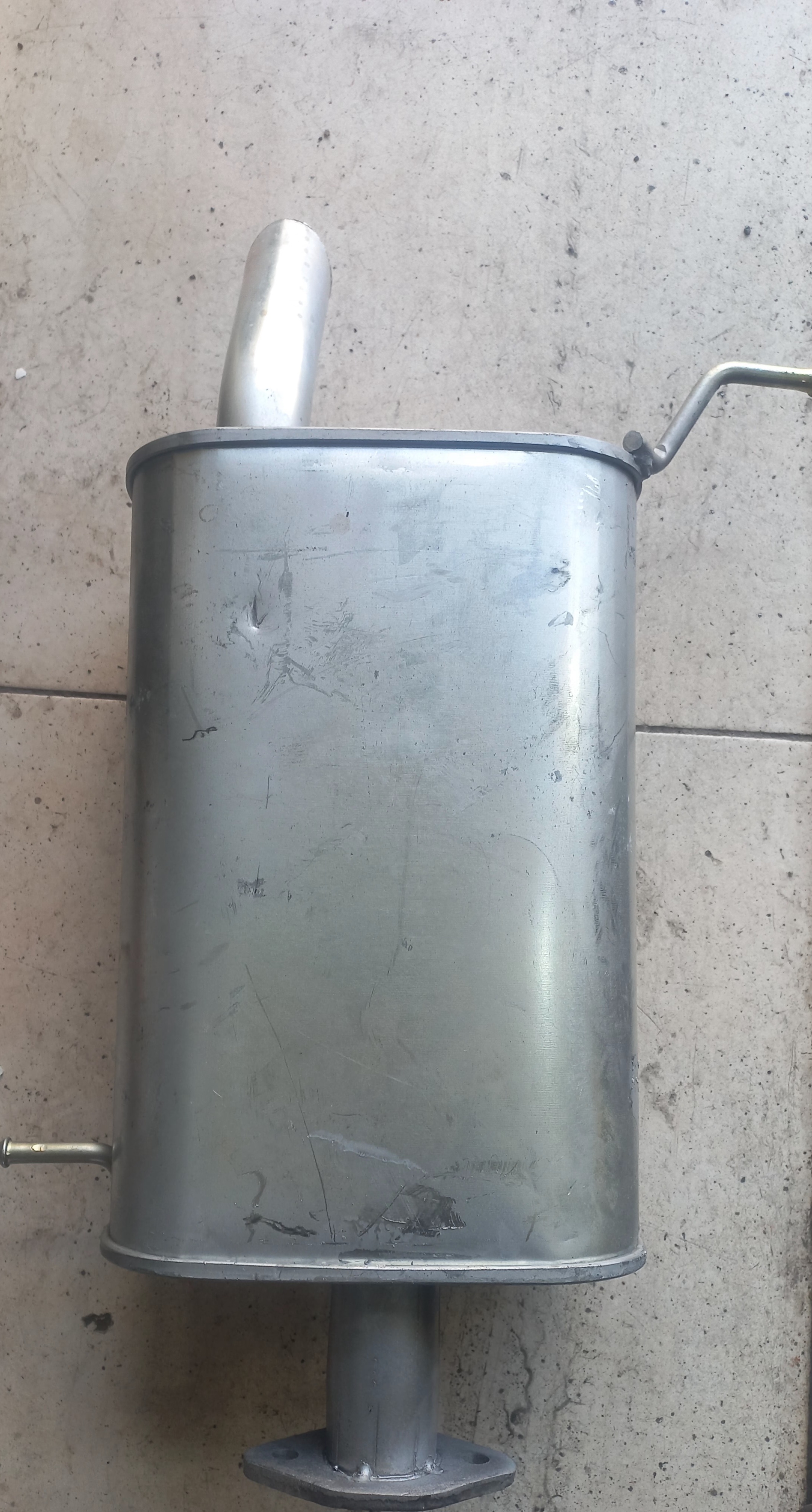منبع اگزوز عقب تیبا ۱ صندوق دار و ساینا و سهند قیمت مناسب